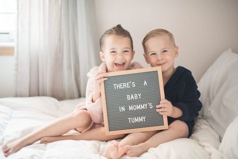 Big Sibling Announcement, Sibling Pregnancy Announcement 3rd, Sibling Baby Announcement Ideas, 3rd Pregnancy Announcement With Siblings, Baby Letter Board Ideas, Sibling Baby Announcement, 3rd Pregnancy Announcement, Third Baby Announcements, Sibling Pregnancy Announcement