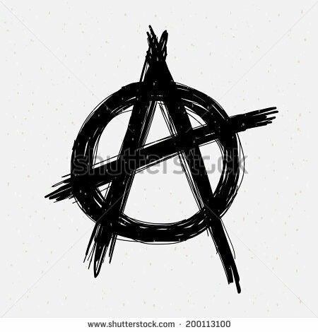 Anarchy Sign Tattoo, Anarchy Symbol Tattoo Design, Anarchy A Tattoo, Anarchy Tattoo Design, Anarchy Drawing, Anarchist Symbol, Sons Of Anarchy Tattoo, Anarchist Tattoo, Anarchy Design