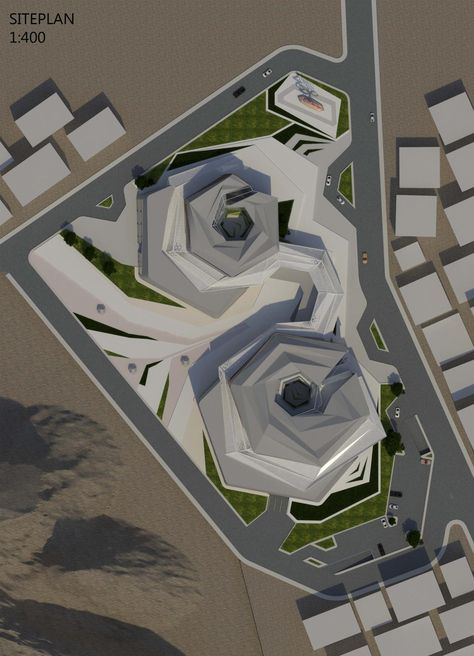 Al-slam Alikom ayoham al nabi museum Museum Design Concept, Museum Landscape, Organic Architecture Concept, Site Layout Plan, Biomimicry Architecture, Rooftop Restaurant Design, Hotel Design Architecture, Museum Plan, Architecture Portfolio Layout