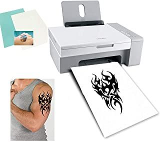 Amazon.com : cricut temporary tattoo paper Make Temporary Tattoo, Tattoo Printer, Tattoo Transfer Paper, Fake Tattoo Sleeves, Temporary Tattoo Paper, Tattoos Aesthetic, Tattoo Paper, Tattoo Transfers, Small Tattoo Ideas