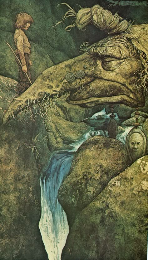 Earth and Water by Brian Froud Wendy Froud, Baba Jaga, John Howe, Brian Froud, John Bauer, Dark Crystal, Nature Spirits, The Dark Crystal, Fairytale Art