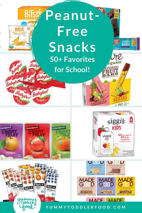 Peanut Allergy Snacks, Nut Free Kids Snacks, Tree Nut Free Snacks, Peanut Free Snacks For School, Peanut Free Snacks, Peanut Snacks, Snacks School, Classroom Snacks, Nut Free Snacks