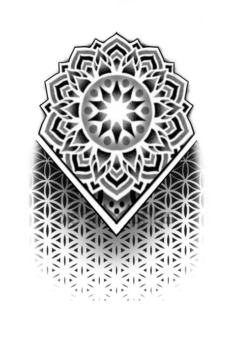 Geometric Mandala Tattoo Men, Mandala Tattoo Mann, Dark Disney Tattoo, Basic Shading, Mandala Tattoo Men, Geometric Tattoo Sleeve Designs, Simple Hand Tattoos, Geometric Mandala Tattoo, Band Tattoo Designs