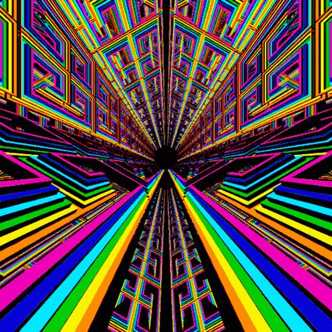 Trippy Stuff, Trippy Gifs, Trippy Gif, Nice Trip, Rainbow Road, Stay High, Psy Art, Visionary Art, Trippy Art