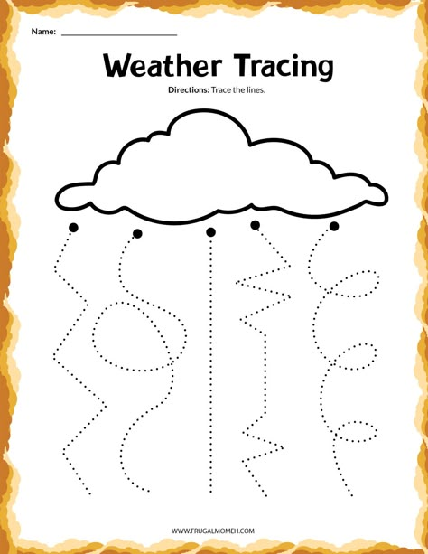 Weather Craft For Preschoolers, April Science Activities For Preschool, Weather Theme For Preschool, Pre K Weather Crafts, Weather Outdoor Activities Preschool, Weather And Season Activities Preschool, Weather Week Preschool, The Weather Preschool Activities, Clouds For Preschool