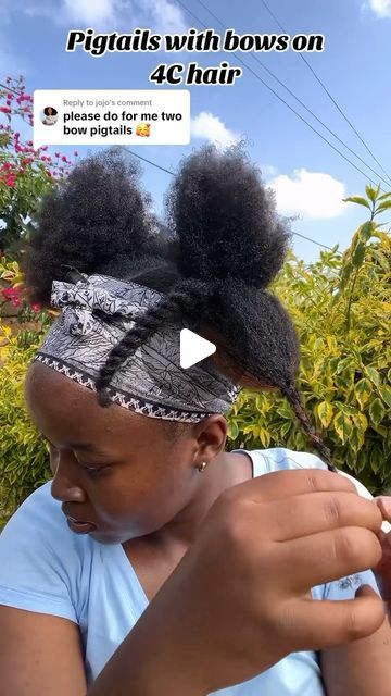 120K views · 14K likes | The Official 4C Hair Community on Instagram: "Literally the cutest hairstyle ever 😍😍 •   cr: @_dahliadee TT: daisyszn ･ﾟ✧ ───── ⋆⋅ ✦ ♔ ✦ ⋅⋆ ───── ✧ ･ﾟ • •  ｡ﾟﾟ･｡･ﾟﾟ｡  ﾟ。  　ﾟ･｡ ･  • • • • • • • • • • • • • • — ♡ — тαgѕ — ♡ — #afro #fro #afrohair #kinkycurly #hairstyles #4chairchicks #type4hair #trialsntresses #respectmyhair #myhaircrush #luvyourmane #afroprincesses #kinksandcoils #kinks2curls #hair2mesmerize #berrycurly #naturallycurly #naturallyshesdope #naturalchixs #afrogirl #nhdaily #naturalhairdaily #naturalhair #naturalhaircommunity #cheveuxafro #blackgirlhairstyles #blackhairstyles #4chairdaily #hairlove #4cnaturalhair" Quick Hairstyles For 4c Hair, 4c Twist Out Hairstyles Short, Easy Diy Natural Black Hairstyles, Small Afro Hairstyles 4c Hair, Quick Natural Hairstyles For 4c Hair, 4 C Hairstyles 4c Hair, Short Natural Hairstyle Women, Natural Hair Styles Short 4c, Natural Hairstyles On Short Hair