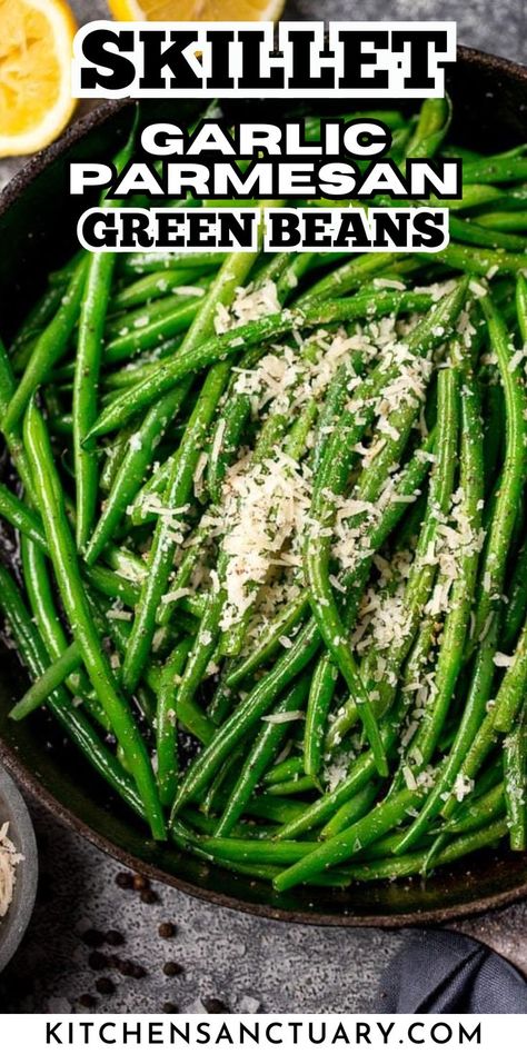 Skillet Garlic Parmesan Green Beans are the perfect side dish, combining fresh green beans with savory garlic, rich parmesan, and a hint of lemon. Quick to prepare and full of flavor, this easy recipe is a great way to elevate your meals. With a delicious balance of garlic, butter, and parmesan, it’s sure to become a family favorite.