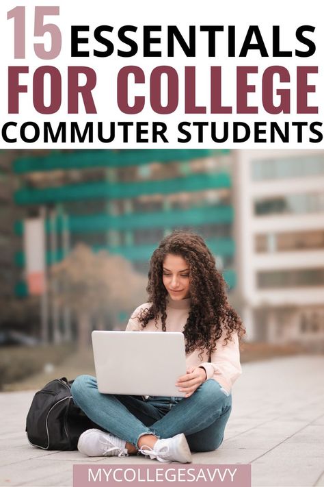 15 essentials for college commuter students Commuter Student Aesthetic, College Commuter Essentials, Commuting Aesthetic, College Commuter, College Student Essentials, College Dorm Room Decorations, Aesthetic College Apartment, Motivation For School, Dorm Room Ideas For Guys