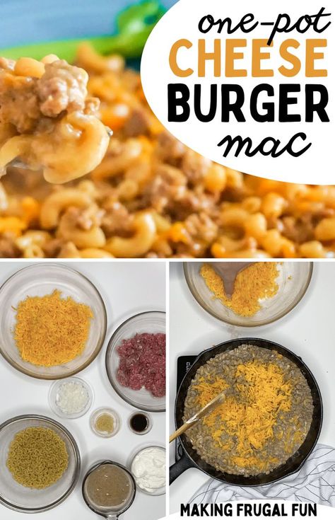 Hamburger Meat And Mac And Cheese, Mac And Cheese Meal Ideas, Mac And Beef Casserole, Hamburger Helper Mac And Cheese, Mac And Cheese And Hamburger, Ground Beef Mac And Cheese Recipes, Hamburger Mac And Cheese Recipe, Homemade Hamburger Mac And Cheese, Mac And Cheese And Ground Beef