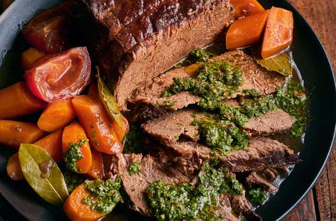 Beef Topside Recipe, Topside Beef, Fresh Pasta Sauce, Fizz Drinks, Chimichurri Recipe, Low Alcohol Drinks, Frozen Seafood, Chimichurri Sauce, Japanese Dessert