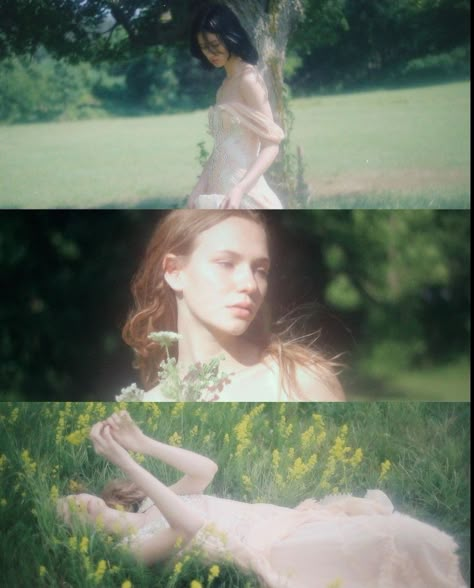 Fairy Like Photoshoot, Poses Photoshoot Ideas, Concept Picture, Amelie Strobl, Dreamy Nature Photoshoot, Dreamcore Photoshoot, Flowers Photoshoot Ideas, Garden Fairy Photoshoot, Fairy Photos