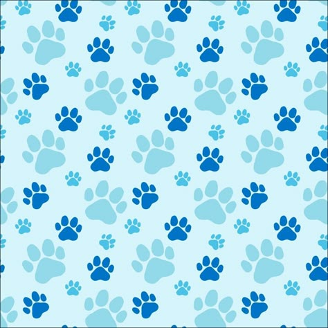 Blue Paw Print Background, Paw Patrol Wallpaper Backgrounds, Paw Patrol Background, Paw Patrol Pattern, Paws Wallpaper, Paw Patrol Wallpaper, Blues Clues Characters, Paw Print Background, Paw Background