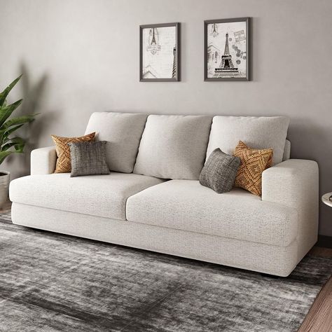 Contemporary Couch, 3 Seater Couch, Apartment Lounge, Office Contemporary, Oversized Sofa, Sofa Comfy, Amazon Furniture, Cheap Couch, Contemporary Couches