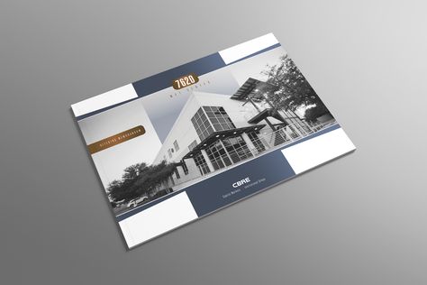 7620 Met Center on Behance Offering Memorandum, Real Estate Brochure, Design Real Estate, Real Estate Flyer Template, Lay Out, Luxury Marketing, Brochure Cover, Real Estate Flyers, Company Profile