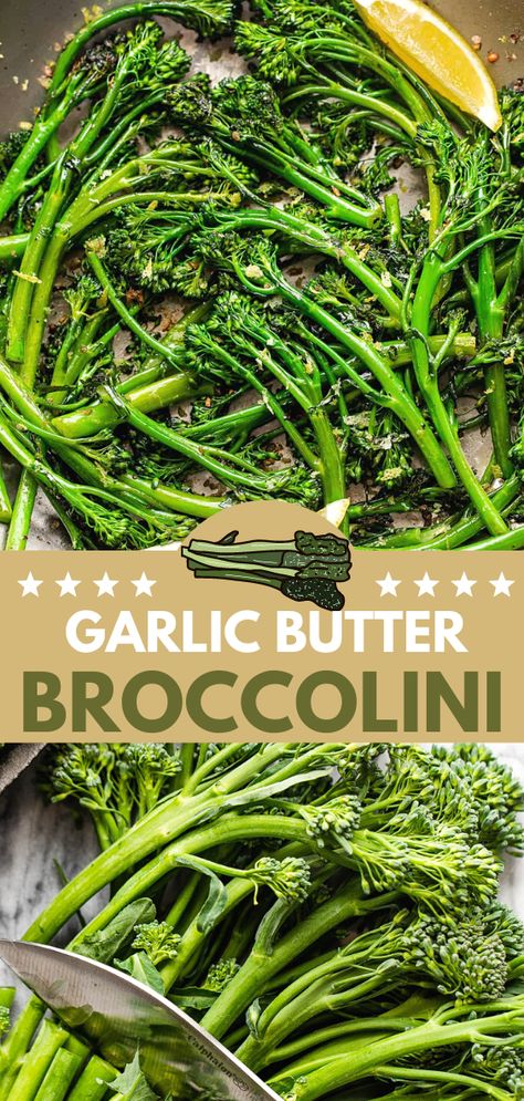 Broccolini Mushroom Recipe, Lemon Garlic Brocollini, Broccolini And Mushroom Recipe, Broccolini And Shrimp Recipe, Broccolitini Recipes, Best Way To Cook Brocollini, Cooking Broccolini On Stove, How To Make Brocollini, Lemon Broccolini Recipe