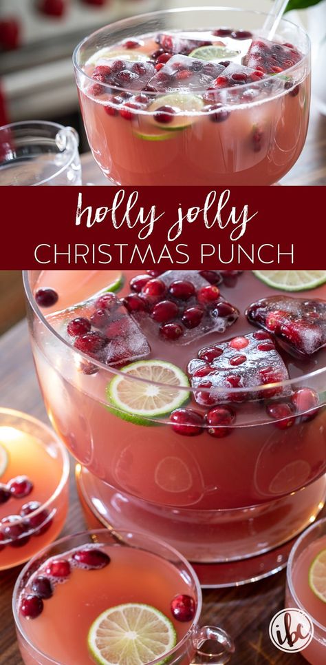 Easy Holiday Cocktail Recipes, Easy Holiday Cocktails, Holiday Punch Recipe, Unique Cocktail Recipes, Alcoholic Punch Recipes, Punch Cocktails, Alcoholic Punch, Christmas Punch Recipes, Holiday Punch