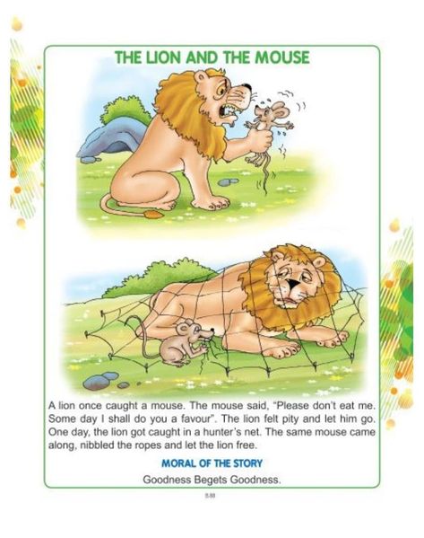 Bullet Journal Mood Tracker Ideas Lion And The Mouse Story Images, Lion And The Mouse Story, Rhyming Poems For Kids, The Lion And The Mouse, English Moral Stories, Craft Activities For Toddlers, Bullet Journal Templates, Lion And The Mouse, Reading Comprehension Kindergarten