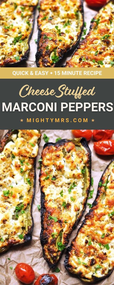 Stuffed Marconi Peppers Recipes, Stuffed Long Sweet Peppers, Stuffed Marconi Peppers, Stuffed Peppers On The Grill, Giant Marconi Peppers Recipes, Marconi Peppers Recipes, Giant Marconi Peppers, Grilled Bell Pepper Recipes, Marconi Peppers