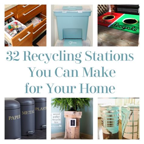 Hello, DIYers! Earth Day is coming up soon! If you’re looking for a great way to celebrate, why not implement an efficient recycling system in your home or helping someone else do the same! Here are some great ways that you can make a fabulous and functional recycling center in your home! DIY Outdoor Hidden […] The post 32 Recycling Stations You Can Make for Your Home appeared first on DIY Projects by Big DIY Ideas. Recycling Bin Organization, Organizing Recycling Ideas, Home Recycling Station Diy, Recycling Storage Ideas Kitchen, Recycling Center Ideas, Diy Recycling Station, Outdoor Recycling Storage, Outdoor Recycle Bin Ideas, Kitchen Recycling Ideas