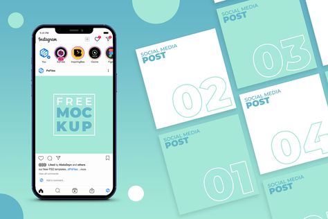 The post Free Social Media Banner Instagram Post Mockup PSD appeared first on PsFiles. Free Download our new and exclusive Social media banner mockup or Instagram Post Mockup for your digital marketing or Portfolio profile showcasing. On this PSD mock-up you can feature and showcase 6 different social media post design and the Device, iPhone 13 is movable, The background color and iphone 13 colour is also changeable. Download […] The post Free Social Media Banner Instagram Post Mockup PSD Social Media Mockup Instagram, Social Media Design Mockup, Instagram Feed Mockup, Social Media Post Mockup, Instagram Mockup Template, Instagram Post Mockup, Calm Pictures, Poster Mock Up, Social Media Portfolio