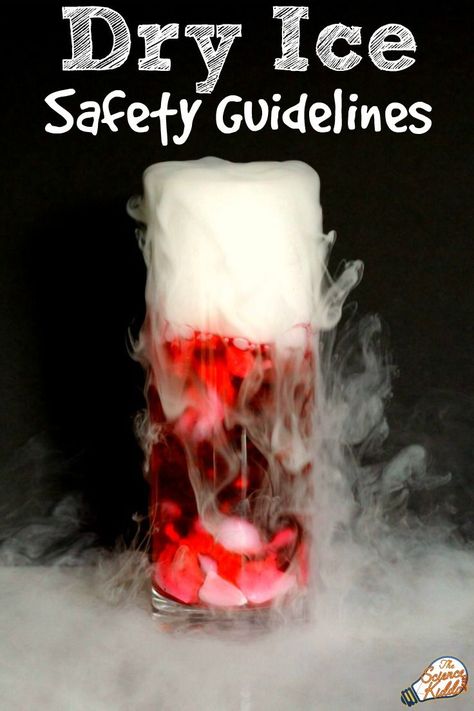 What are the guidelines for dry ice safety? This page will answer all of your questions so that you can safely store, use, and learn about dry ice science. Ice Experiments For Kids, Dry Ice Halloween, Dry Ice Drinks, Ice Burn, Dry Ice Experiments, Halloween Experiments, Fall Stem Activities, Kitchen Science Experiments, Engineering Challenges