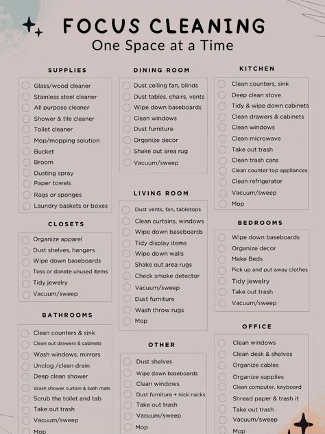 🧹 DEEP CLEANING LIST🧽  | Gallery posted by 🪷PrettyRe🪷 | Lemon8 House Deep Clean, Deep Cleaning List, Deep Clean Checklist, Deep Cleaning Lists, Deep Cleaning Checklist, Deep Cleaning House, Easy Cleaning Hacks, Cleaning House, Diy Home Cleaning