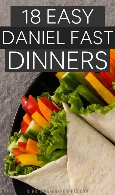 Daniel Fast Dinner, Daniel Fast Snacks, Daniel Fast Food List, Daniel Fast Meals, Daniel Fast Food, Daniel Fasting, Daniel Fast Diet, 21 Day Daniel Fast, Fast Food List