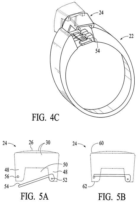 Патент US6715314 - Interchangeable ring system Changeable Jewelry, Accessories Design Sketch, Convertible Jewelry, Ring Sketch, Jewelry Rendering, Lock Jewelry, Jewellery Design Sketches, Jewelry Illustration, Interchangeable Jewelry