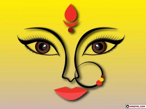 44 Wonderful Image Designs of Goddess Durga Mata Eyes On This Durga Puja 2022 24 Gods Sketches, Durga Eyes, Durga Maa Song, Navratri Celebration, Durga Face, Alphabet Design Projects, Rider Waite Tarot Cards, Durga Mata, Boho Art Drawings