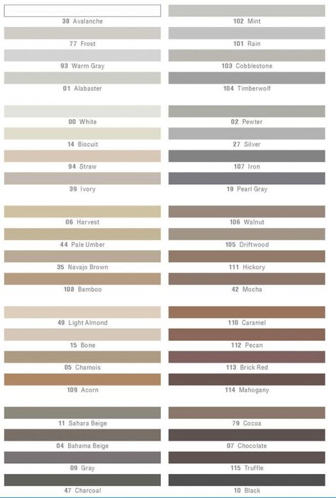 Info/Color Charts | Grout Shield | Grout Restoration System | Grout Cleaner Mapei Frost Grout, Mapei Grout Colors, Tile Grout Color, Mapei Grout, Grout Colors, Grout Sealer, Unsanded Grout, Birth Colors, Coloured Grout