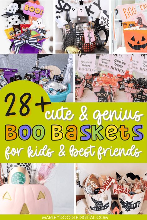 See the best 28+ creative DIY Halloween Boo Basket ideas for everyone on your list, including your kids, teachers, neighbors, and more! Includes free printable 'You've Been Booed' and 'We've Been Booed' tags and signs to make spreading Halloween cheer even easier. Affordable Boo Basket Ideas, Dollar Tree Boo Basket Ideas, Dollar Tree Boo Basket, Classroom Halloween Games, Boo Basket Ideas For Girlfriend, Halloween Boo Basket Ideas, Free Halloween Games, Halloween Free Printables, Disney Pumpkin Painting