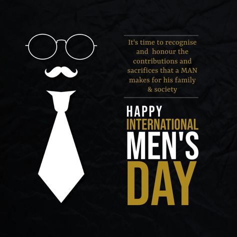 Customize this design with your video, photos and text. Easy to use online tools with thousands of stock photos, clipart and effects. Free downloads, great for printing and sharing online. Square (1:1). Tags: happy men's day, international men's day, international men's day instagram post, international men's day poster template, mens day poster design template, Father's Day, Online Greeting Cards , Father's Day