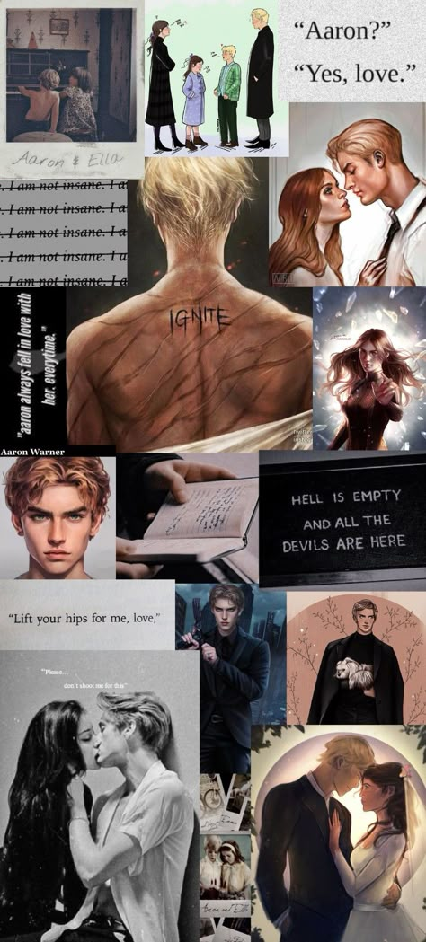 Warner Juliette Wall Fanart, Juliette E Arron, Shatter Me Characters Aaron Warner, Juliette Ferras And Aaron Warner, Warner Kenji Juliette, Aaron And Juliette Wedding Fanart, Aaron Warner Hip Tattoo, Shatter Me Aaron Warner And Juliette, Aaron Warner And Ella Sommers Fanart