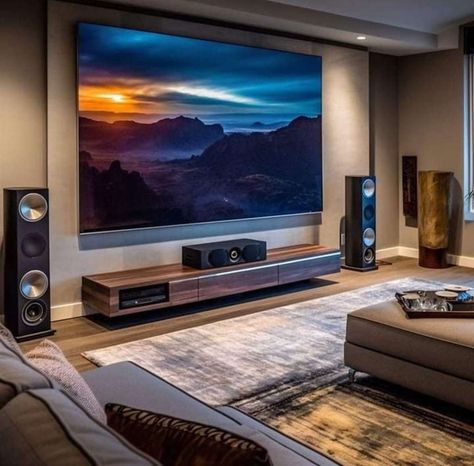 Party Basement, Cinema Room Design, Small Theater Room, Home Theater Room Design, Home Theater Installation, Theater Room Design, Home Cinema Room, Best Home Theater, Home Theater Setup