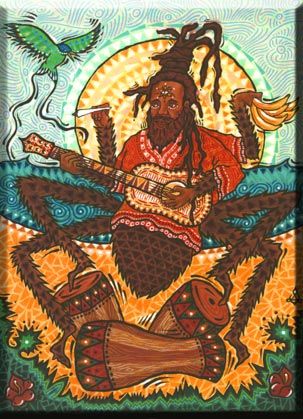 Ashanti of Ghana: How Spider Obtained the Sky-God’s Stories African Mythology, World Mythology, African Spirituality, The Boogeyman, American Gods, African Diaspora, Mythological Creatures, Folk Tales, Gods And Goddesses