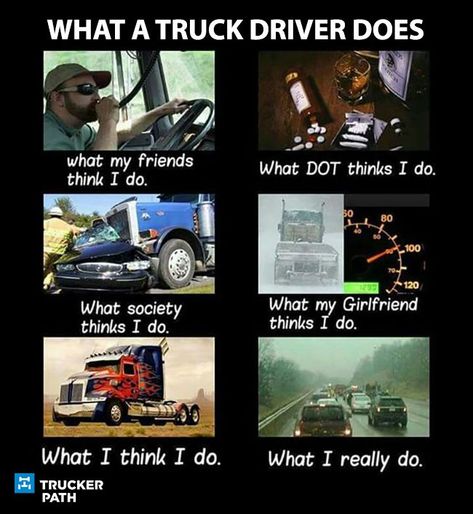 15 Truck Driver Memes That'll Fill Your Day With Humor | SayingImages.com Semi Trucks Humor, Truck Humor, Truck Driver Quotes, Driver Quotes, Trucking Quotes, Trucking Humor, Truck Driver Wife, Diesel Tips, Trucker Quotes