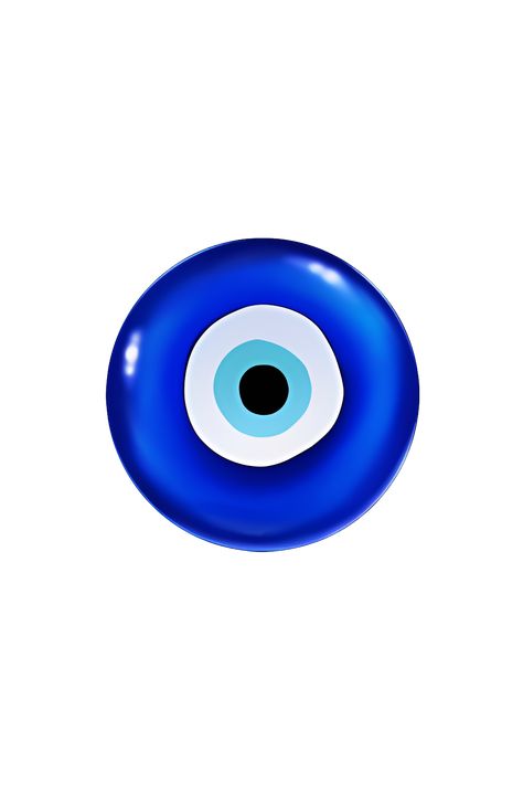 The Nazar Amulet emoji 🧿 depicts a blue circular amulet with a white and black eye-like design in the center. The outer edge of the amulet is decorated with small white dots. The overall appearance of the emoji is meant to resemble the traditional Turkish Nazar amulet, which is believed to protect against the evil eye. Evil Eye Emoji, Evil Eye Picture, Background Evil Eye, Heart Eyes Blue Emoji, Evil Eye Protection Wallpaper, Evil Emoji, Evil Eye Icon, Stiker Emoji Ios, Evil Eye Png