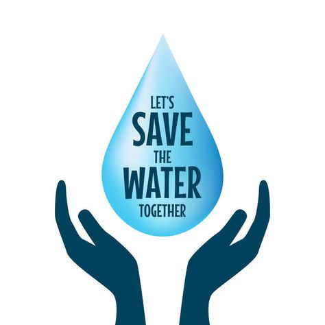 Save Water Images, Water Slogans, Save Water Drawing, Save The Water, Water Concept, Hope Logo, Save Water Poster, Water Icon, Hand Doodles