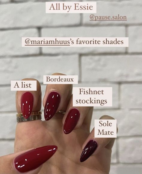 Deep Red Nails, Wine Nails, Milky Nails, Red Nail, Minimalist Nails, Fire Nails, Classy Nails, Funky Nails, Dream Nails