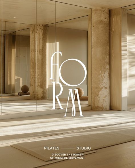 Brand Identity design for Form Fit, a pilates studio. brief by: @briefclub 🤍 At Designs by Gabi, we create bespoke, delightful, memorable visual identity designs that truly represent your business values and connect with high-end customers. If you're ready to LEVEL UP inquiry from the link in bio! Let's create a brand identity you'll be proud of! . . . #pilates #wellness #pilatesstudio #pilateslovers #coachlife #wellness #wellnessbrand #pilatesbranding #entrepreneurship #succesfulwomen ... Pilates Studio Brand Identity, Pilates Studio Logo Brand Identity, Branding Graphic Design Visual Identity, Pilates Studio Logo Design, Pilates Reformer Studio Design, Fitness Studio Branding, Pilates Studio Names, Dance Studio Branding, Pilates Branding Design