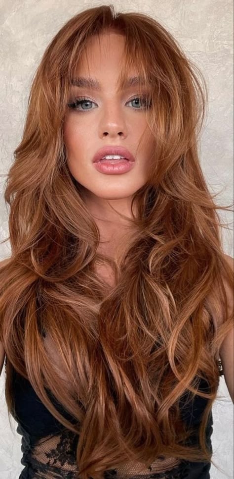 Light Auburn Hair, Copper Blonde Hair, Cowboy Copper, Rambut Brunette, Red Hair Inspo, Ginger Hair Color, Hair Color Auburn, Copper Hair Color, Strawberry Blonde Hair