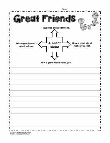 A free graphic organizer for writing a paragraph about your great friends. #freeparagraphwriting #paragraphworksheets Teaching Paragraphs, Teaching Paragraph Writing, Grade 3 Writing, Paragraph Writing Worksheets, Paragraph Writing Activities, Paragraph Worksheets, Writing Basics, Free Graphic Organizers, Problem Solving Worksheet