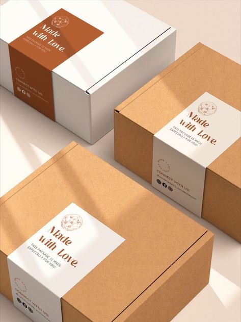 Box Sleeve Design, Cookies Box Packaging Design, Box Label Design, Bakery Packaging Design, Label Produk, Dessert Box, Cookies Branding, Baking Packaging, Bakery Branding