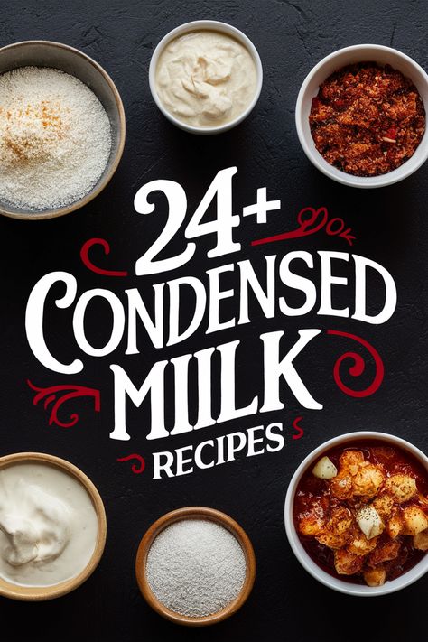 24+ Simple and Delicious Condensed Milk Recipes You Can Make Today!... Sweeten your day with these easy condensed milk recipes!... From creamy desserts to tasty drinks there's something for everyone. Whip up fudge pies delightful puddings rich ice creams and luscious cakes using just a few ingredients. Perfect for family gatherings or a special treat. Enjoy the magic of condensed milk!... https://ostrali.com/foodr/condensed-milk-recipes Cooked Condensed Milk, Condensed Milk Recipes Fudge, Simple Condensed Milk Dessert, Homemade Sweetened Condensed Milk Recipes Easy, Vegan Sweetened Condensed Milk Recipes, What To Do With Leftover Sweetened Condensed Milk, Sweet Condensed Milk Recipe Ideas, Things To Do With Condensed Milk, Things To Make With Sweetened Condensed Milk