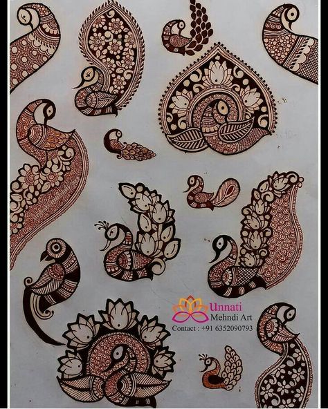 Mehandi Book Design, Cheks Design Mahendi, Henna Designs Peacock, Peacock Design Mehendi, Peacock Henna, Mehndi Practice, Mehndi Classes, Mehndi Book, Mehndi Designs Bridal