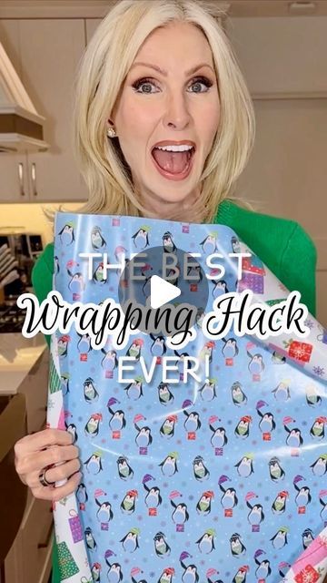 LORAfied | HACKS: Home • Kitchen • Life on Instagram: "🎁🎄WRAPPING HACKS Ep: 2 ✂️❤️ Comment: “Links” and I’ll send you my favorite gift wrapping goodies 🤗 Have you ever miscalculated how much paper it takes to wrap a gift? Me, too! It’s so frustrating, right? Here’s a SUPER SIMPLE TRICK to using that piece of wrapping paper you thought was too small 🤗 Do you prefer bows or ribbons on your gifts? Comment and LMK! Honestly, I start off all excited with the matching ribbons, taking the time to tie them, then as the clock is ticking closer to Christmas I start tossing the sticky bows on top and calling it a day 😂 XO, Lora 🩷 CHECKOUT my website: LORAfied.com for more! ➡️ @lorafied wherever you are! ⏱ TikTok 📺 YouTube 📌 Pinterest 👍 Facebook #LORAfied #homemaker #holidayrecipes #holidayha How To Wrap A Wreath As A Gift, How To Wrap Without Boxes, How To Gift Wrap Clothes With Paper, How To Wrap A Box With Wrapping Paper, How To Wrap A Gift With Ribbon, Gift Wrapping Ideas Without Boxes, Fancy Wrapping Techniques, Tissue Paper Wrapping Ideas, How To Wrap Christmas Presents