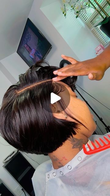 Black Bobs On Black Women Side Part, Sew In Bob Hairstyles With Closure, Bob With Closure Quick Weave, Bob Leave Out Sew In, Deep Side Part Bob Quickweave, Quick Weave Bob With Leave Out, Bob Quick Weave Hairstyles Side Part, Quick Weave Bob With Closure, Side Part Bob Quick Weave