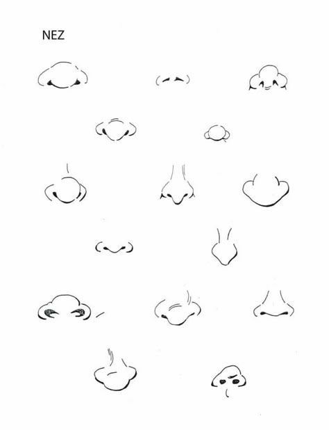 Nose Chart Shape, Cartoon Nose Drawing Easy, Cartoon Nose Reference, Character Design Nose, Caricature Nose, Nose Character Design, Cartoon Noses Drawing, Nose Reference Drawing, Cartoon Nose