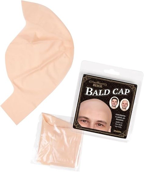 Amazon.com: Kangaroo Bald Cap, Beige Latex Cap for Adults, Halloween Makeup Bald Wig Cap, Bald Cap for Woman & Men, Bald Caps for Wigs, Bald Head Cap, Bald Wig, Bald Cap Kids, Bald Cap for Halloween Costumes : Clothing, Shoes & Jewelry Bald Caps, Actor Dr, Bald Cap, Bald Heads, Bald Head, Halloween Accessories, Wig Cap, Caps For Women, Halloween Makeup