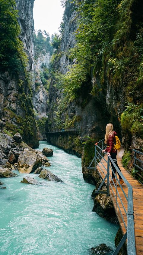 Aare Gorge (Aareschlucht) In Switzerland Aare Gorge, Switzerland Trip, Travel Switzerland, Switzerland Travel, Dream Travel Destinations, To Infinity And Beyond, Europe Trip, Future Travel, Beautiful Places To Travel